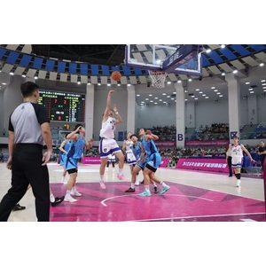 四川队实现全国女篮锦标赛五连冠